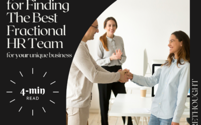 How to Find the Best Fractional HR Team For Your Business